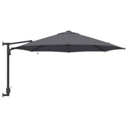 Berkfield Modern Garden Parasol Manual Anthracite, Black 248 X 248 X 148 Cm - thumbnail 5