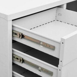 Vidaxl Office Cabinet Light Grey 90X40X102 Cm Steel - thumbnail 8