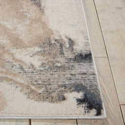 Grey Rug, Abstract Rug With 10mm Thickness, Anti-Shed Modern Luxurious Rug For Bedroom, & Dining Room-239Cm X 320Cm - thumbnail 2