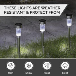 Marco Paul 5X Outdoor Garden Solar Stake Lights - thumbnail 3