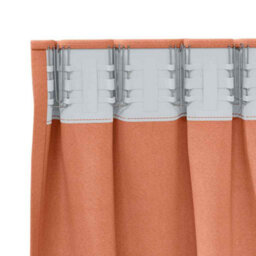 Berkfield Modern Curtains With Curtains 2 Pcs Terracotta 245 X 140 Cm Polyester - thumbnail 5