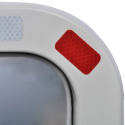 Vidaxl Convex Traffic Mirror Rectangle 60 X 80 Cm With Reflectors Traffic Mirrors - thumbnail 4