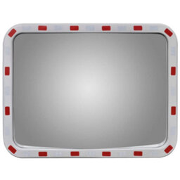 Vidaxl Convex Traffic Mirror Rectangle 60 X 80 Cm With Reflectors Traffic Mirrors - thumbnail 2