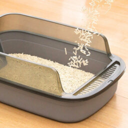 GardenSkill Large Open Cat Litter Tray - Deep High-Sided Litter Box For Cats And Kittens - Anti-Spill Rim, Easy Clean, Low Entry - Free Scoop - thumbnail 2