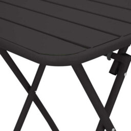 Walplus Garden Table Anthracite 55 X 55 X 73 Cm Powder-Coated Steel - thumbnail 7