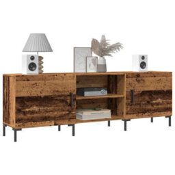 Berkfield Tv Cabinet Old Wood 150X30X50 Cm Engineered Wood - thumbnail 1