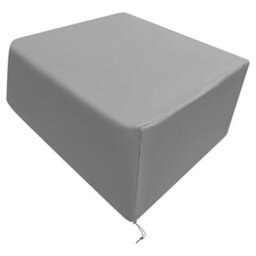 More4Homes Malibu Garden Sofa Set 4 Seater Outdoor Corner Sofa With Glass Table And Sofa Cover (Grey) - thumbnail 8