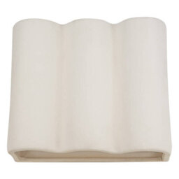 Portwest Westport Everlyn Ceramic Up & Down Wall Light White - thumbnail 3