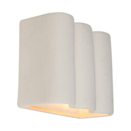 Portwest Westport Everlyn Ceramic Up & Down Wall Light White - thumbnail 5