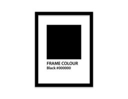 9X7 Black Picture Frame (17.8 X 22.9Cm) Poster, Photo, Artwork, Gallery Wall Or Print - thumbnail 2