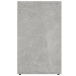 Berkfield Stylish Shoe Cabinet Concrete Grey 52.5X30X50 Cm - thumbnail 5