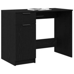 Walplus Desk With Drawer Black Oak 100 X 50 X 75 Cm Engineered Wood - thumbnail 3