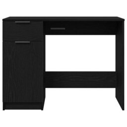 Walplus Desk With Drawer Black Oak 100 X 50 X 75 Cm Engineered Wood - thumbnail 6