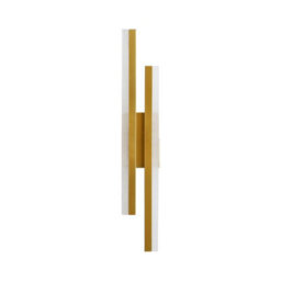 Modern Minimalist Strip Wall Lamp Gold Linear Wall Sconce Indoor 20W Wall Mounted Led Lights 3 Color - thumbnail 3
