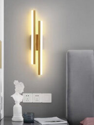 Modern Minimalist Strip Wall Lamp Gold Linear Wall Sconce Indoor 20W Wall Mounted Led Lights 3 Color - thumbnail 2