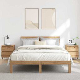 Berkfield Bedside Cabinets 2 Pcs Artisan Oak 40X35X50 Cm Engineered Wood - thumbnail 3