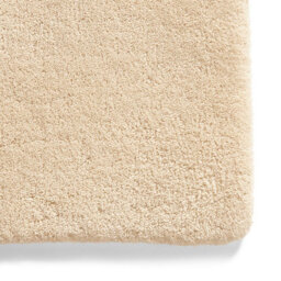 Beige Handmade Luxurious Modern Wool Geometric Rug For Bedroom & Living Room-120Cm X 170Cm - thumbnail 3