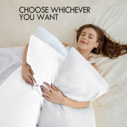 Bedlooms Dyed Pillowcase 3 Pair- Soft Plain Pillow Covers White Envelop Closure - Easy Care Bed Pillowcases 50X75 Cm - thumbnail 3