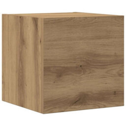 Berkfield 5 Piece Tv Cabinet Set Wall-Mounted Artisan Oak Engineered Wood - thumbnail 8