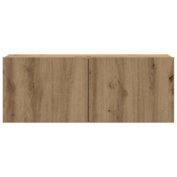 Berkfield 5 Piece Tv Cabinet Set Wall-Mounted Artisan Oak Engineered Wood - thumbnail 7