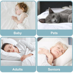 Ameha Waterproof Terry Mattress Protector Non-Noisy, Absorbent & Hypoallergenic Elasticated Cover 30Cm Deep Double 135X190Cm - thumbnail 7