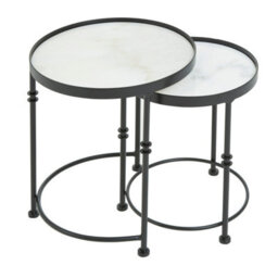 Orsina Arcana Set Of 2 Round Side Tables - thumbnail 5