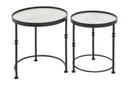 Orsina Arcana Set Of 2 Round Side Tables - thumbnail 3