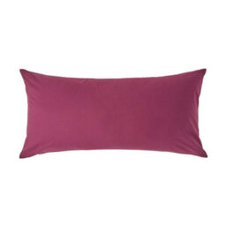 Homescapes Plum Continental Egyptian Cotton Pillowcase 200 Tc, 40 X 80 Cm