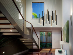 Luminosa Lighting Luminosa Varas Ultra Slim 14 Light Suspension Hanging Light, Gold & Matt Black, Maximum Height 3 Meters - Uk Stock - thumbnail 2