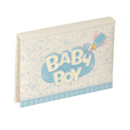 Kenro Mini Photo Album Holds 10 Photos - Baby Boy
