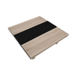 Orsina Modern Style Coffee Table, Natural Wood Coffee Table With High Gloss Finish, Wooden Coffee Table For Home