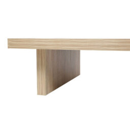 Orsina Modern Style Coffee Table, Natural Wood Coffee Table With High Gloss Finish, Wooden Coffee Table For Home - thumbnail 4