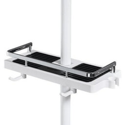 Shower Caddy No Drill Bathroom Shelf Organizer For Soap Shampoo And Shower Head Hook - thumbnail 1