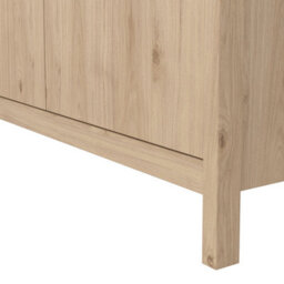 Furniture To Go Barcelona Wardrobe With 2 Doors In Jackson Hickory Oak - thumbnail 8