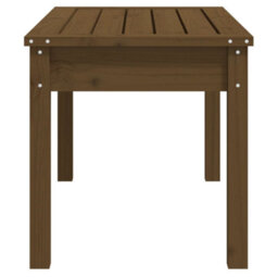 Berkfield Classic Garden Bench Honey Brown 80X44X45 Cm Solid Wood Pine - thumbnail 5