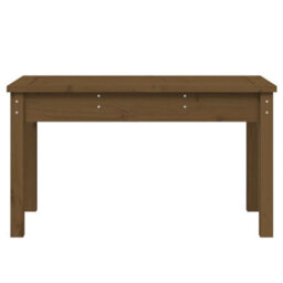 Berkfield Classic Garden Bench Honey Brown 80X44X45 Cm Solid Wood Pine - thumbnail 4