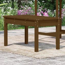 Berkfield Classic Garden Bench Honey Brown 80X44X45 Cm Solid Wood Pine - thumbnail 3