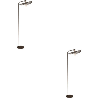 Loops 2 Pack Modern Bronze Floor Lamp - Stylish Indoor Lighting For Your Home - image 1