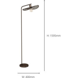 Loops 2 Pack Modern Bronze Floor Lamp - Stylish Indoor Lighting For Your Home - thumbnail 4