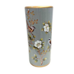 Minster 18 Inch Umbrella Stand - Ceramic - L20 X W20 X H46 Cm - Grey - thumbnail 1