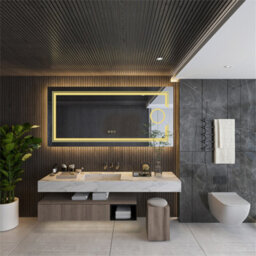 Luvodi 120X60Cm Led Bathroom Mirror With 3X Magnifier, Vanity Makeup Wall Mirrors, Anti-Fog - thumbnail 7