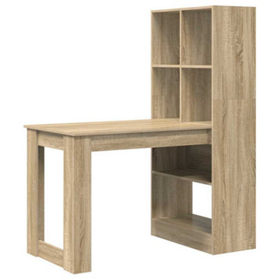 Berkfield Modern With Shelf Sonoma Oak 122 X 67 X 145 Cm Engineered Wood - image 1