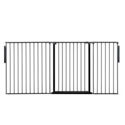 Bettacare Premium Extra Tall Multi Panel Flexible Dog Barrier, Up To 200Cm Wide, Black, 105Cm Tall - thumbnail 5