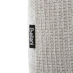 Wyld And Coco Fabric Light Grey Water-Repellent Ottoman Footstool Rectangular On Eucalyptus Legs 112 X 67 X 44 Cm - thumbnail 7