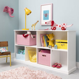 Nöa & Nani Halmstad Toy Cube Storage Unit In Classic White
