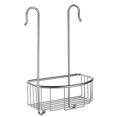 Smedbo Chrome Shower Basket With Hanging Hooks For Shower Mixer - image 1
