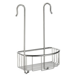Smedbo Chrome Shower Basket With Hanging Hooks For Shower Mixer - thumbnail 1