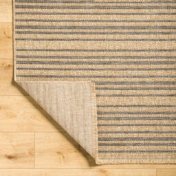 Livabliss Mirage-Cottage Tan Black Fringe In- & Outdoor Jute-Look Rug 80 X 220 Cm Easy Care, Non Shedding - thumbnail 4
