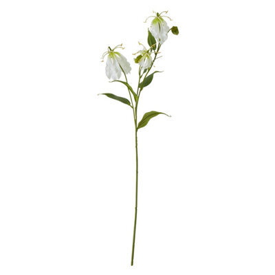 Wyld Haus Set Of 3 Cream Gloriosa Artificial Flower Sprays, 840mm Stems - image 1