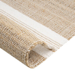 Beliani Rug Talpur White 160 X 230 Cm Jute - thumbnail 6